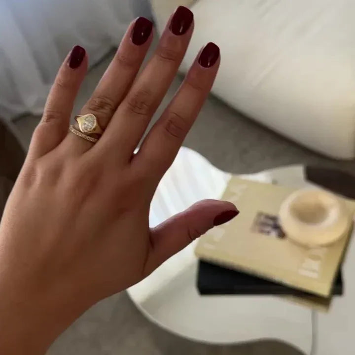 Athena - 1.51ct Brilliant Oval Lab Diamond Chunky Flush Set Engagement Ring - Seven Swans Fine Jewellery